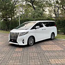 BERGARANSI! SANGAT TERAWAT! Toyota Alphard G 2015 Atpm 2016 cbu sc