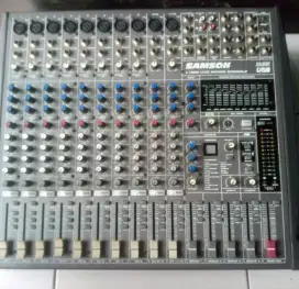 Mixer Samson full orisinil siap pakai