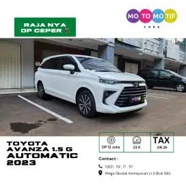 [ LOW KM ] AVANZA 1.5 G AT 2023 DP 12 JUTA
