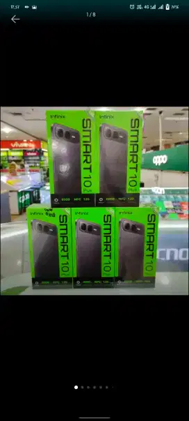 Infinix smart 10 plus ram 8+8/128 garansi resmi