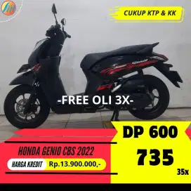 HONDA GENIO CBS 2022 KREDIT DP 600RIBU ANGSURAN SANGAT TERJANGKAU