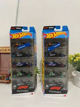 hot wheels 5 pack F1 2024 Hotwheels Formula one