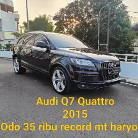 35 ribu Audi Q7 Quattro sline 2 tv panoramic full spek terawat