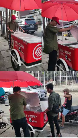 Dicari mitra driver kopi keliling duren sawit