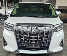 Toyota Alphard 2.5 G AT 2019 Putih Km Antik 8rban Gress Mulus Like New
