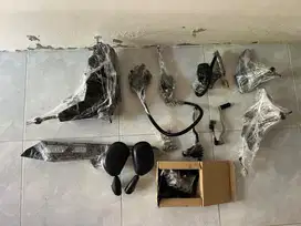 Kaliper cakram depan belakang + hendel kiri kanan original ninja rr nw