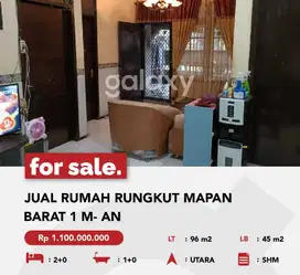 JUAL RUMAH RUNGKUT MAPAN BARAT