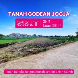 Tanah Sidoarum Di Jalan Godean Sleman 300 Jt-an