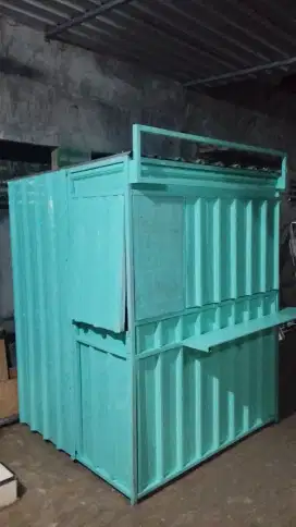 Pembuatan etalase BOX buat jualan