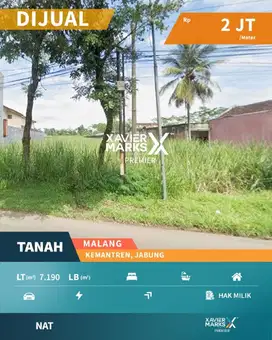 Tanah Nol Jalan Raya Lokasi Kemantren Jabung Malang(OLX750)