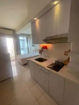 Apartemen pakubuwono terrace tipe studio interior rapi