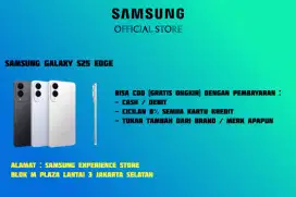 Bisa COD PROMO Samsung Galaxy S25 EDGE Garansi 100% Resmi SEIN