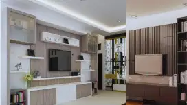 Backdrop TV Minimalis Ruang Keluarga yang Estetik dan Elegan