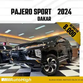 DP10% [Km8.000] Pajero Sport Dakar 2024 Black Reg 2023 #AUTOHIGH