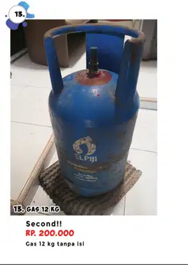 Tabung Gas 12 kg tanpa isi