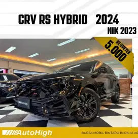 DP10% [Km5.000] CRV RS Hybrid 2023 Black  / CR-V Reg 2024 #AUTOHIGH