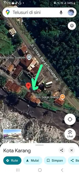 DIJUAL TANAH DAN RUMAH BERLOKASI DI PUGUNG, KRUI