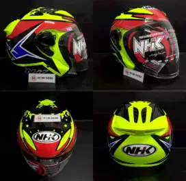 New Helm NHK R6 Motif Starlite, size XL, kondisi Baru