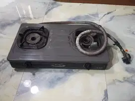 Kompor Rinnai 2 tungku turbo RI-602 BGX