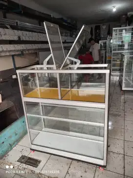 Etalase  tempat beras  1 meter