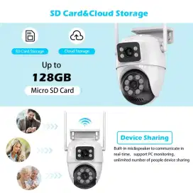 CCTV kamera pengawas super jernih wifi portable