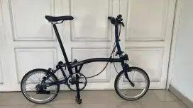 Brompton M6E black n blue