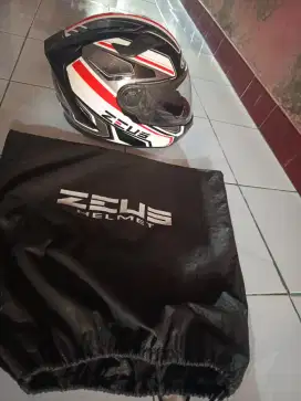Helm Zeus ZS 813 BLK AN5 Grey full face double visor
