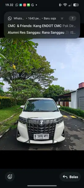 Toyota Alphard 2019 Bensin