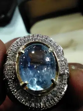 Batu Permata Blue Safir N.H