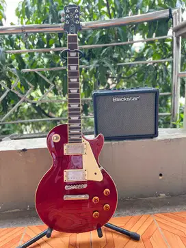 Guitar Electric Epiphone Les Paul Standard Pro + Ampli Blackstar