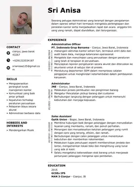 Mencari pekerjaan sebagai Staff Admin