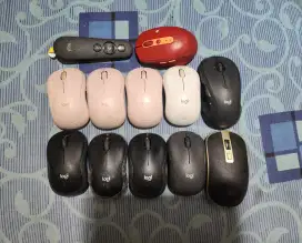 Mouse Logitech Dan Logitech Pointer (BACA DESKRIPSI)