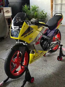 Kawasaki ninja ssr, Ninja J 2002 bangun dari nol, modif racing 190cc