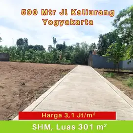 Tanah Lingkungan Kost 500 Meter Dari Jl Kaliurang Yogyakarta SHMP