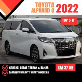 TOYOTA ALPHARD G 2022 Putih Low Kilometer