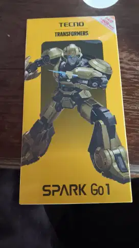 Tecno Spark GO 1 Transformers- Lether white (putih) 6/64 Gb