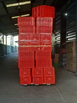 Kranjang krat plastik
