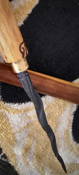 keris sepuh pusaka tongkat komando pamor gubet est tangguh mataram SA