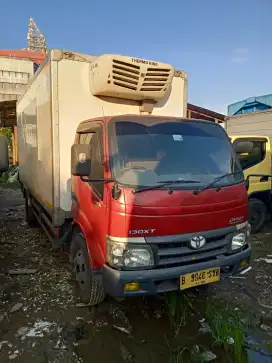 TOYOTA DYNA 130XT LONG CHASSIS JUMBO 2015 BOX FREEZER THERMO KING TOP