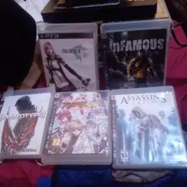 Ps 3 cd games komplit borongan 5 pcs