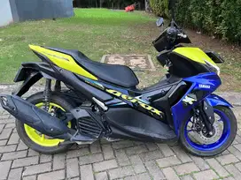 Dijual Yamaha Aerox 155 Cyber City Edition 2022 Kuning Biru