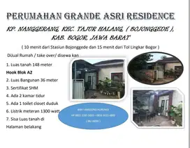 di Jual cepat Rumah yang berlokasi di perumahan Grande Asri Residence