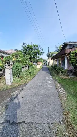 Jual Cepat Tanah Luas SHM Beserta Rumah di Binjai Selatan
