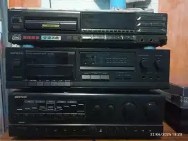JUAL CD PLAYER - TAPE PLAYER - AMPLIFIER SECOND MURAH