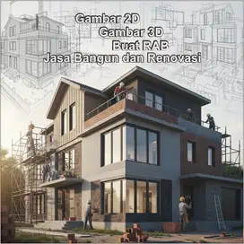 jasa bangun rumah renovasi rumah, gudang, cafe, vila