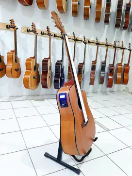 Gitar akustik elektrik lcd original