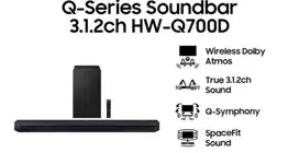 Samsung Q-series Soundbar HW-Q700D 3.1.2 ch Sub Woofer