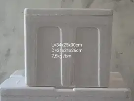 Box Styrofoam ukuran 35x25x30