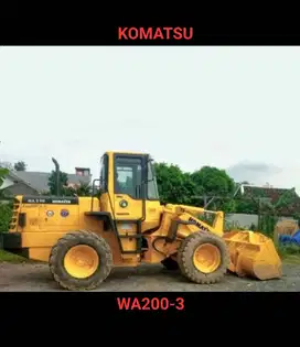 WHEEL LOADER KOMATSU TIPE WA200-3 READY