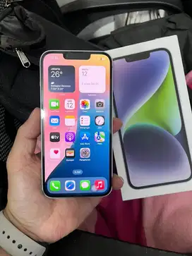Iphone 14 128 resmi mulus fullset original no kabel aja lcd gantian